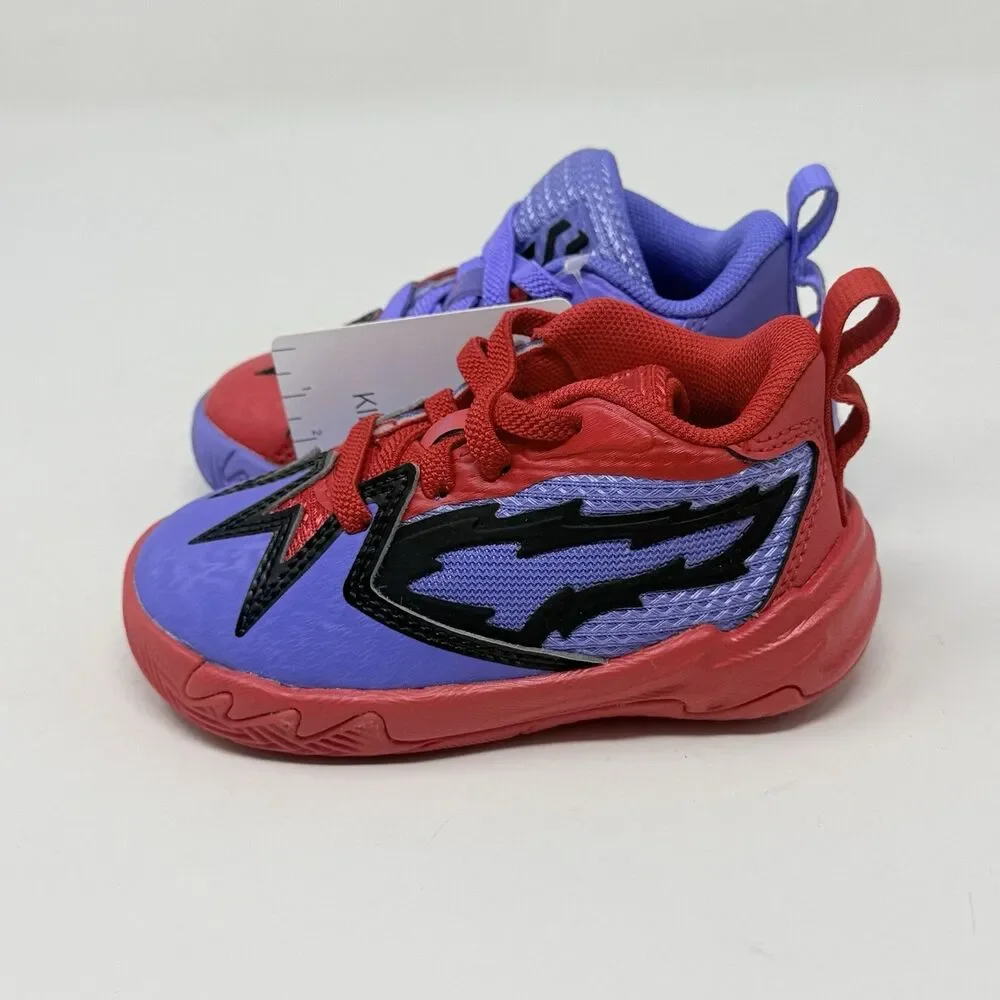 PUMA Scoot Zeros 1 Pred Sneakers Toddler Boys Kids Size 5 C Purple Red Shoes